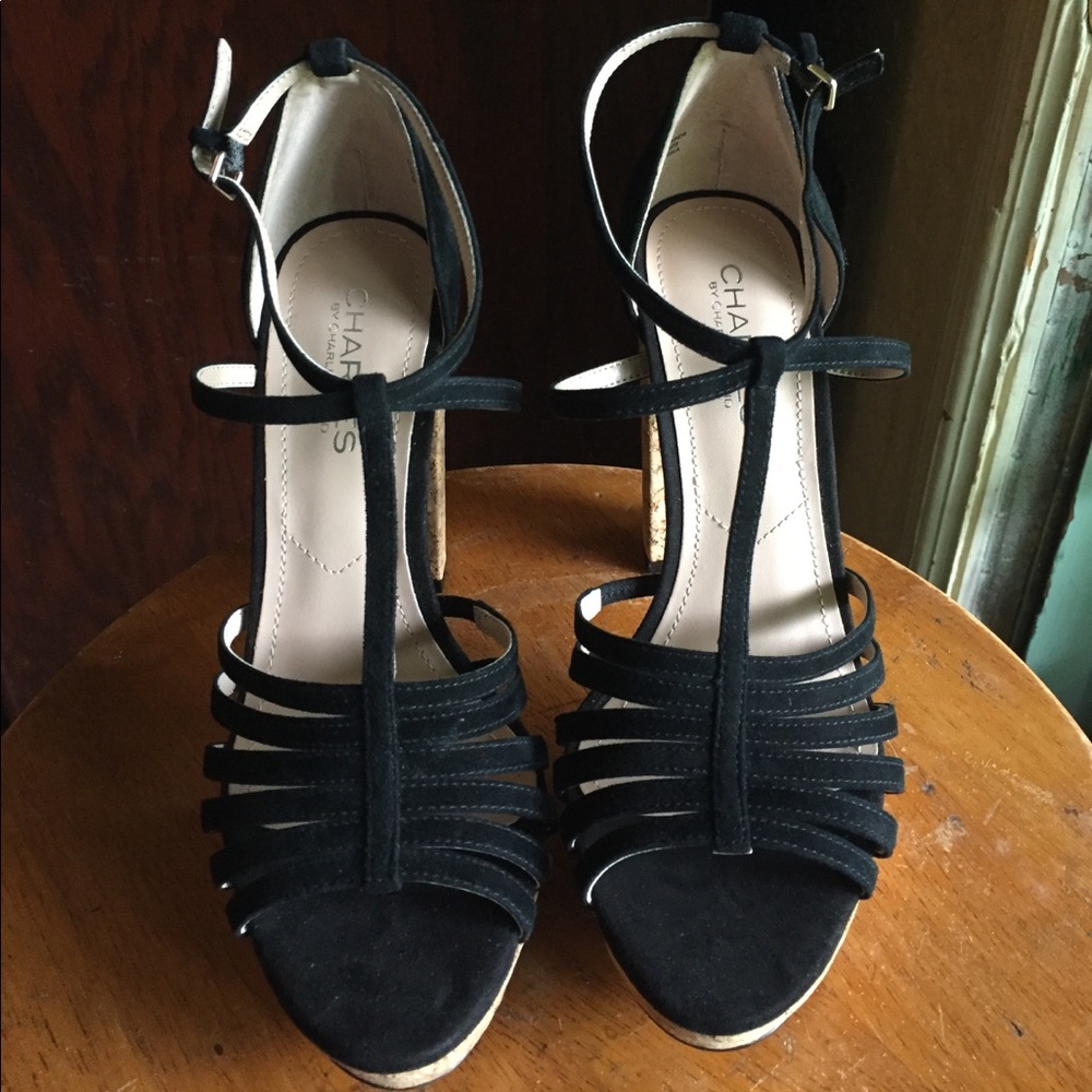 Charles Charles David leather heels