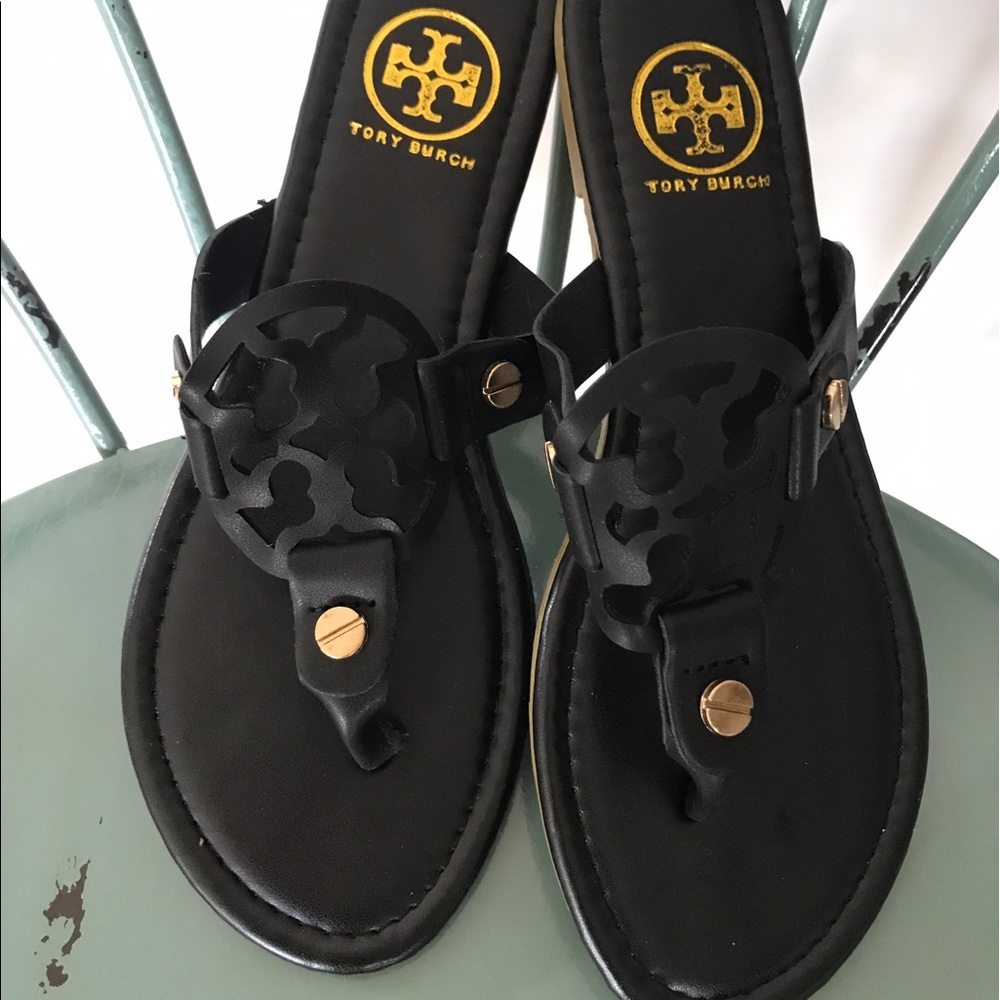 Tory leather sandals