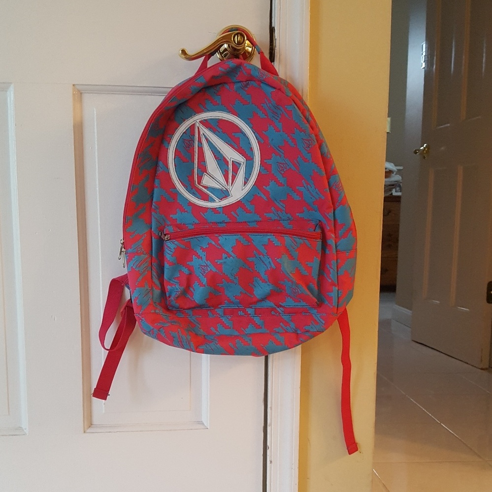 Volcom backpack Length=17 in Width= 15 1/2