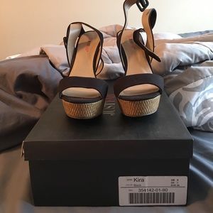 Black and Tan wedges