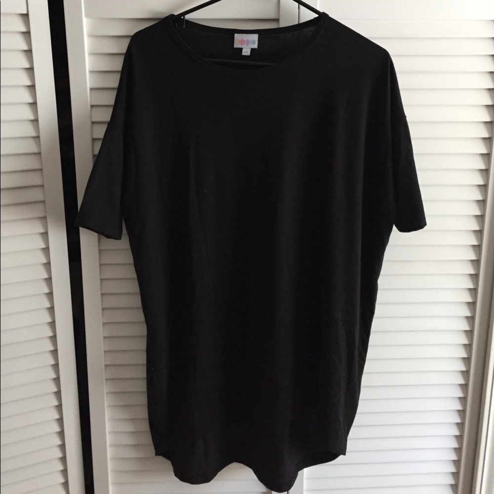 LuLaRoe Irma Tunic Black
