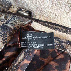 B. Makowsky crossbody purse