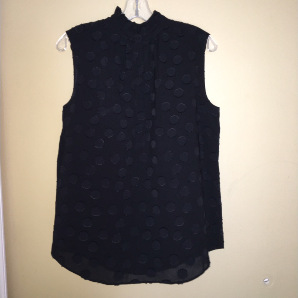 AnnTaylor mock blouse.