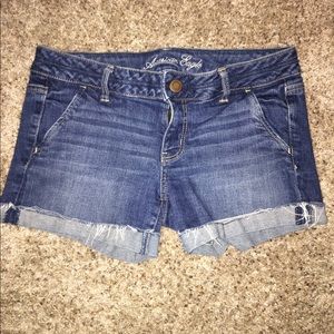 Stretchy American Eagle jean shorts