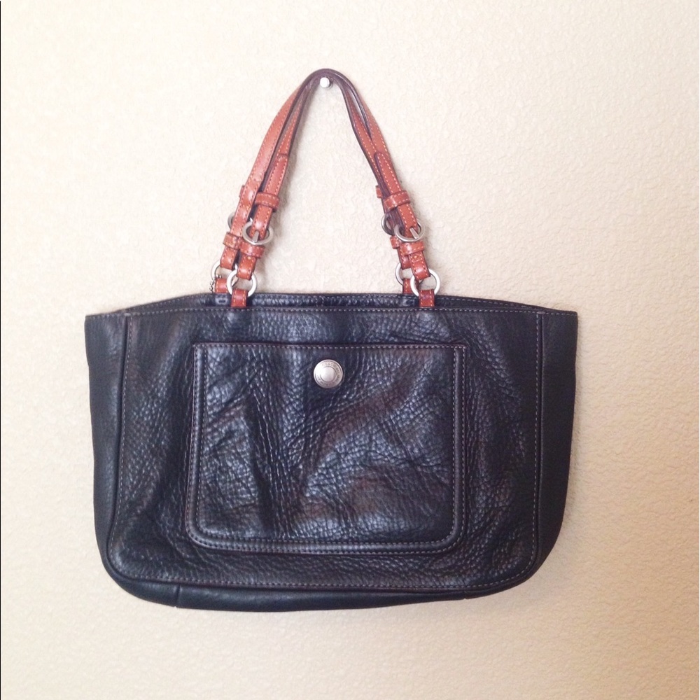 COACH leather bag