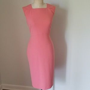 Coral Pencil Dress