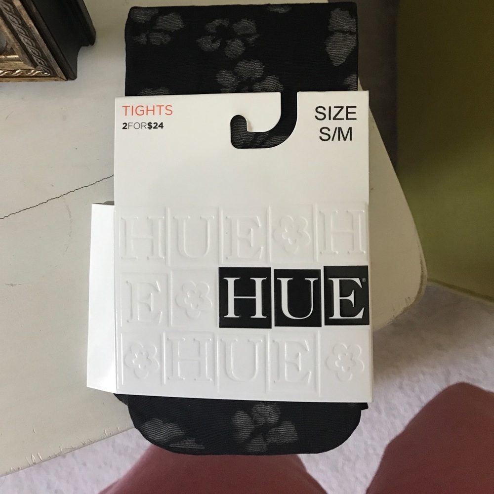 HUE tights floral patterned