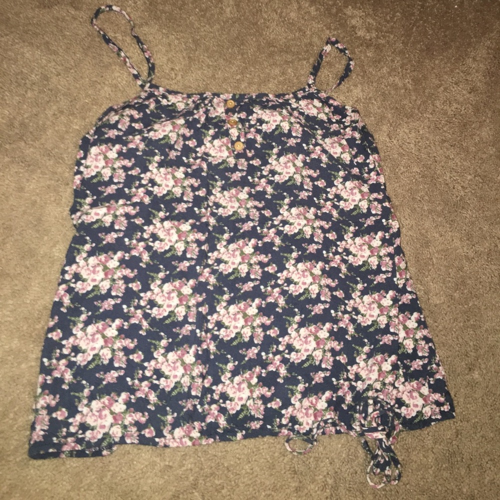 Floral tank top