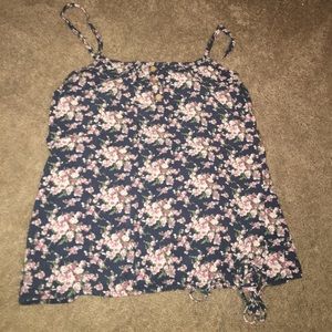 Floral tank top