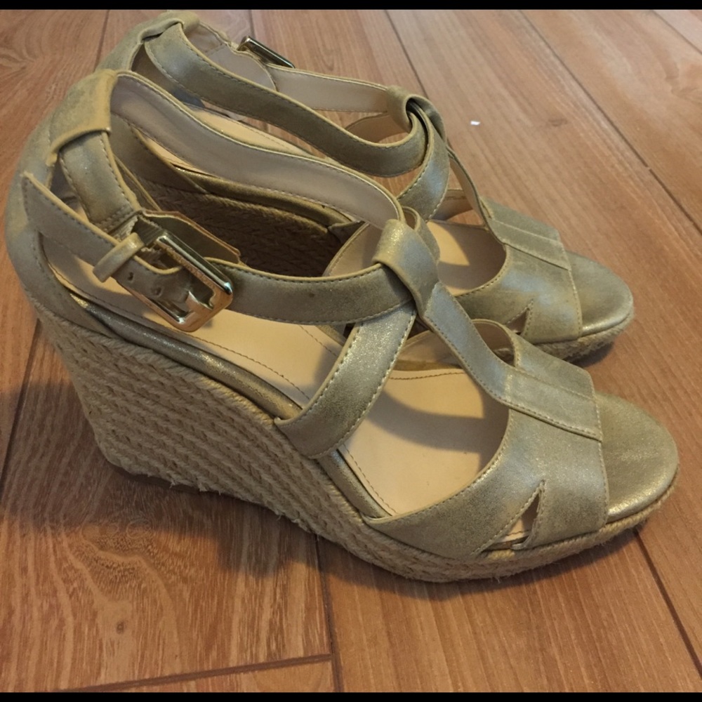 Calvin Klein wedges like new!
