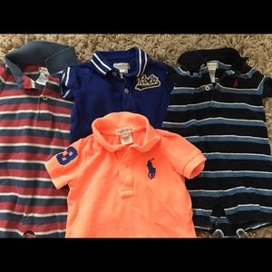 4 Ralph Lauren rompers
