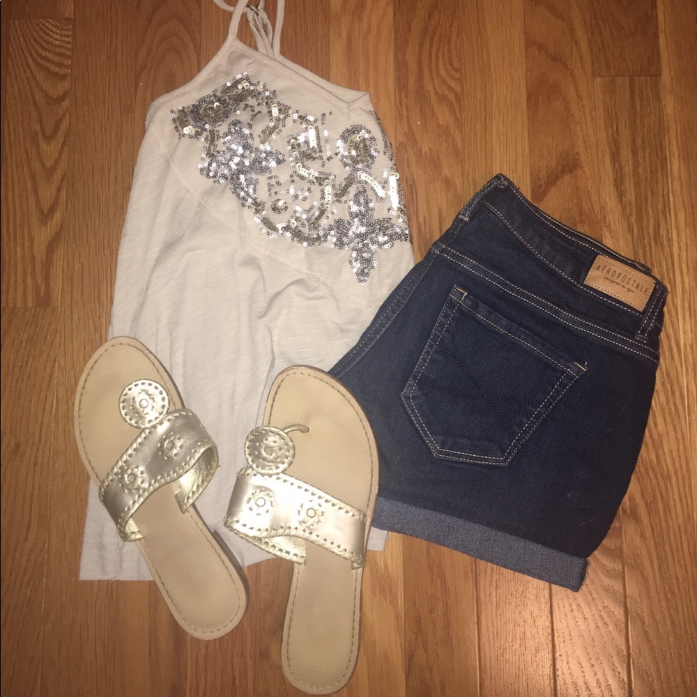 SOLD! Sequin Tank Top