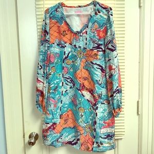 Lilly Pulitzer Map Dress
