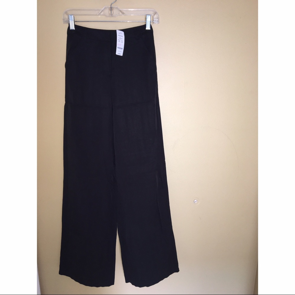 Bebe wide leg pants.