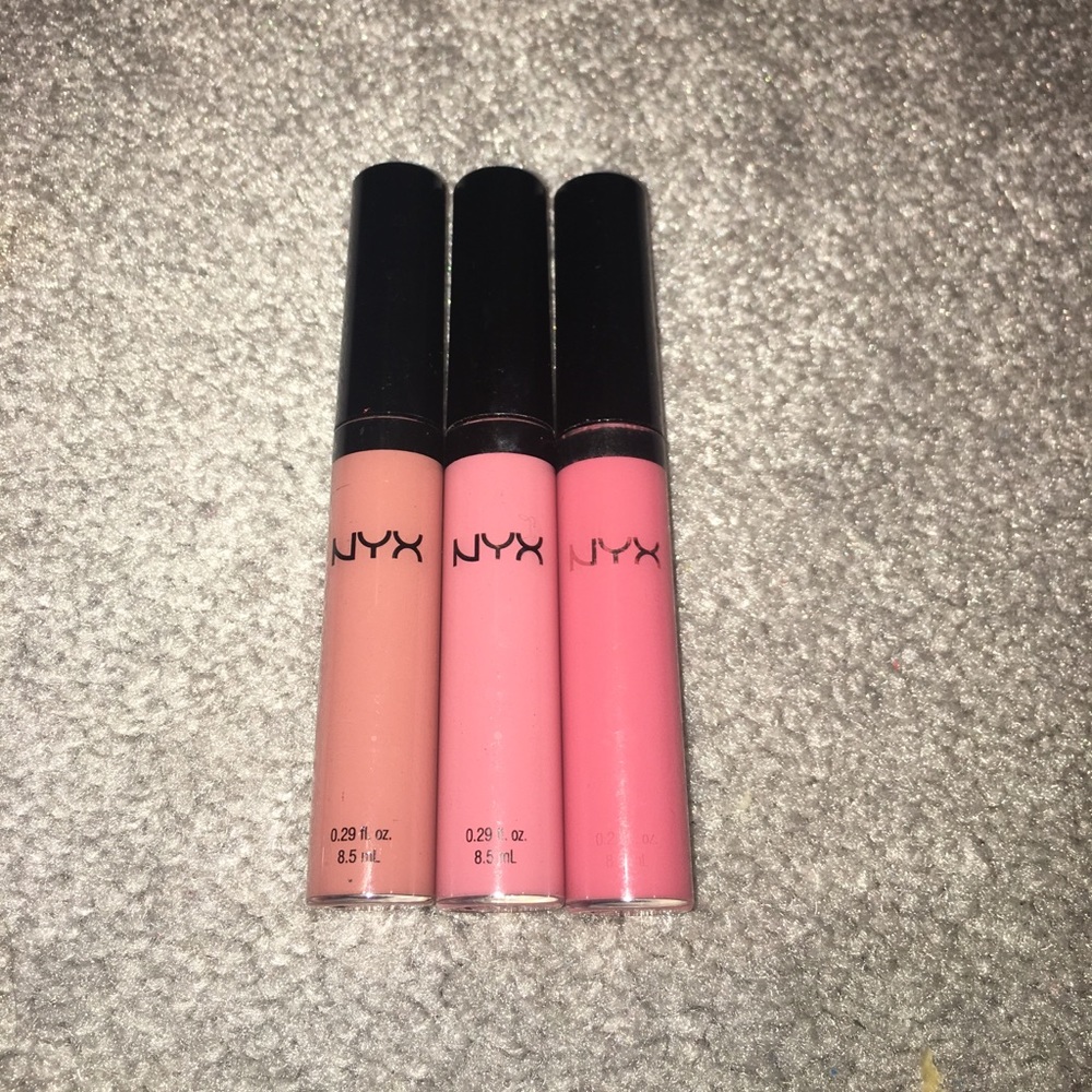 NWOT NYX lip glosses