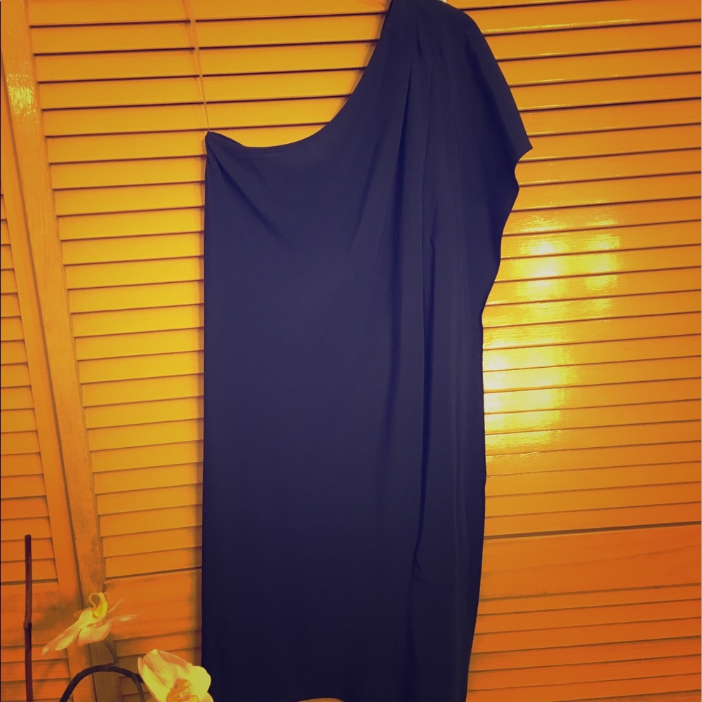 Cocktail blue dress