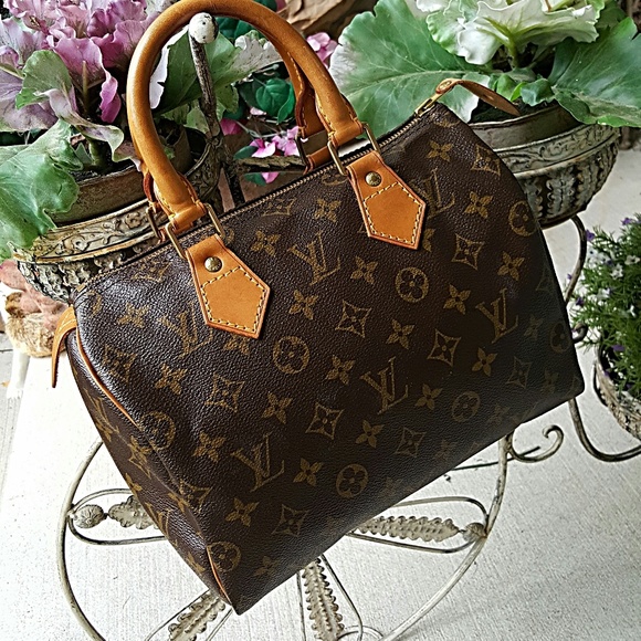 SOLD!π»OUTSIDE PICS!π»π» LV SPEEDY 25 BAGπ» - Picture 2 of 8