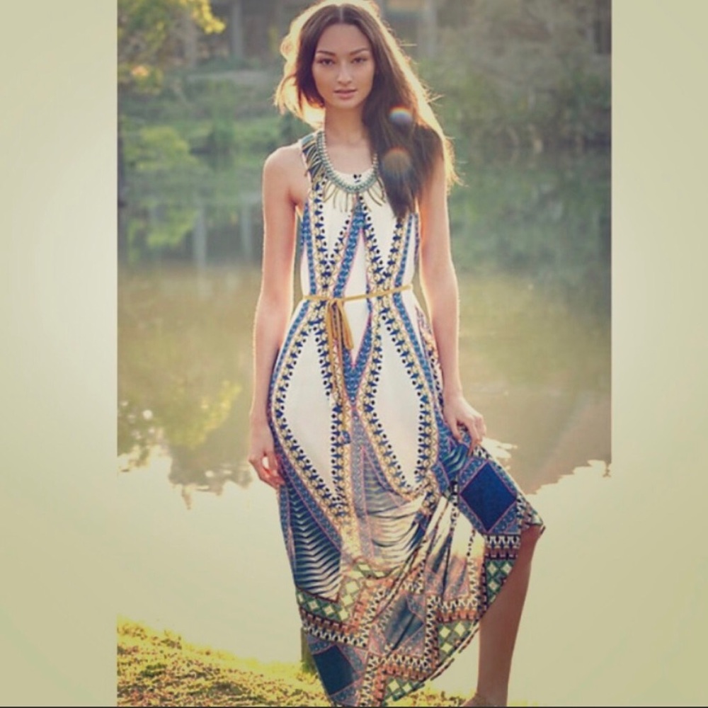 🏝Host Pick🏝Maeve Papkao Maxi Anthropologie 4