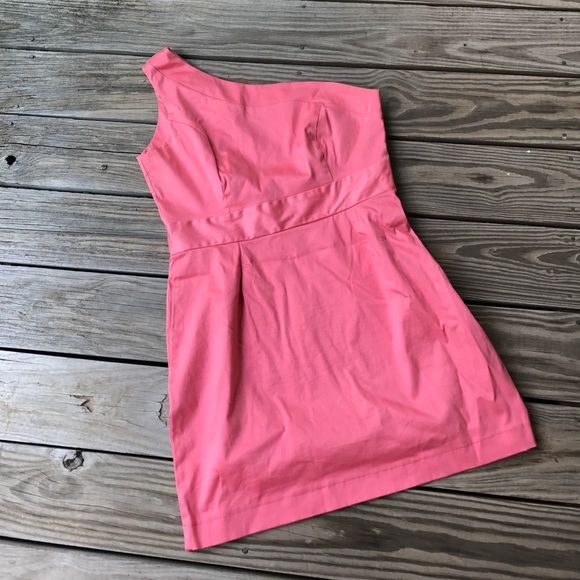 frill Dresses & Skirts - Pink one shoulder dress FINAL PRICE!!!!