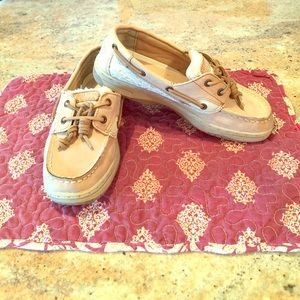 Youth Sperry Top-Sider Bluefish BoatShoe Sz3 Girls