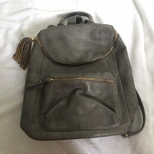 Grey Urban Outfitters back pack