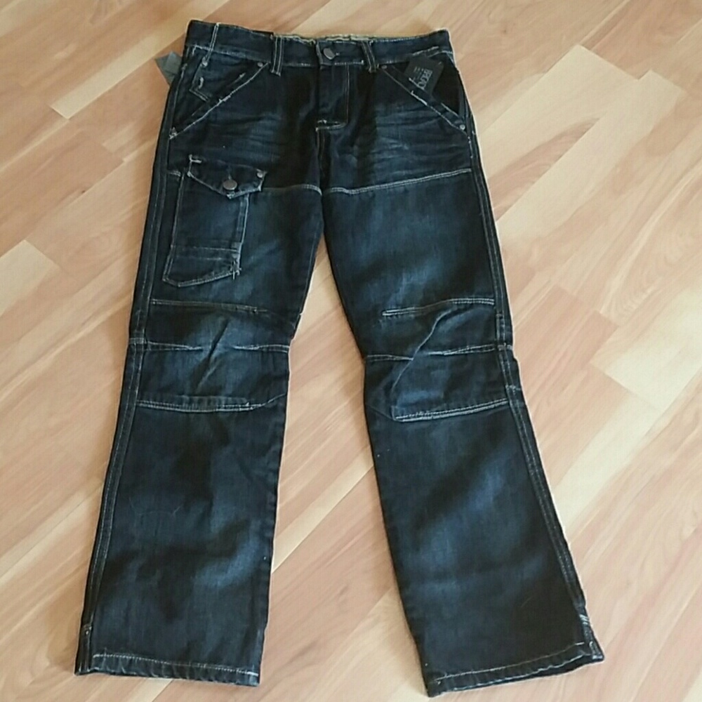 Men's Brigade dark wash jeans