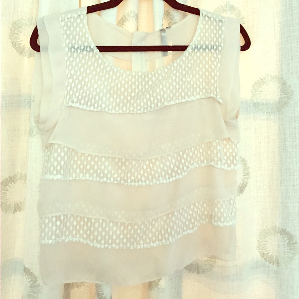 Sheer with Lace Top