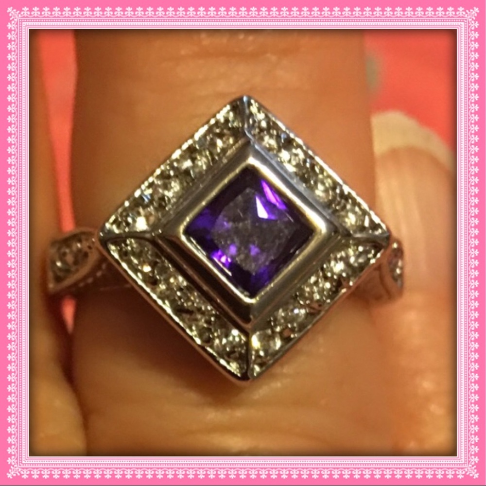 Purple ring size 8