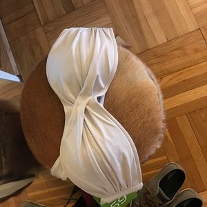 Strapless bikini top