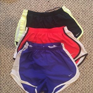 Nike running shorts