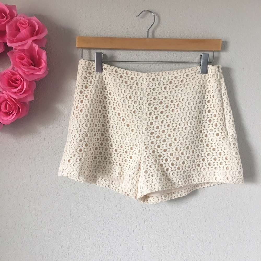 SET OF 2: Banana Republic Crochet Shorts