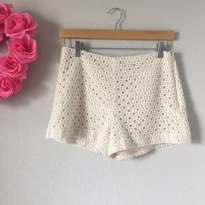 SET OF 2: Banana Republic Crochet Shorts