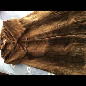 FINAL DAY NO OFFERS! AUTHENTIC vintage Fur Coat
