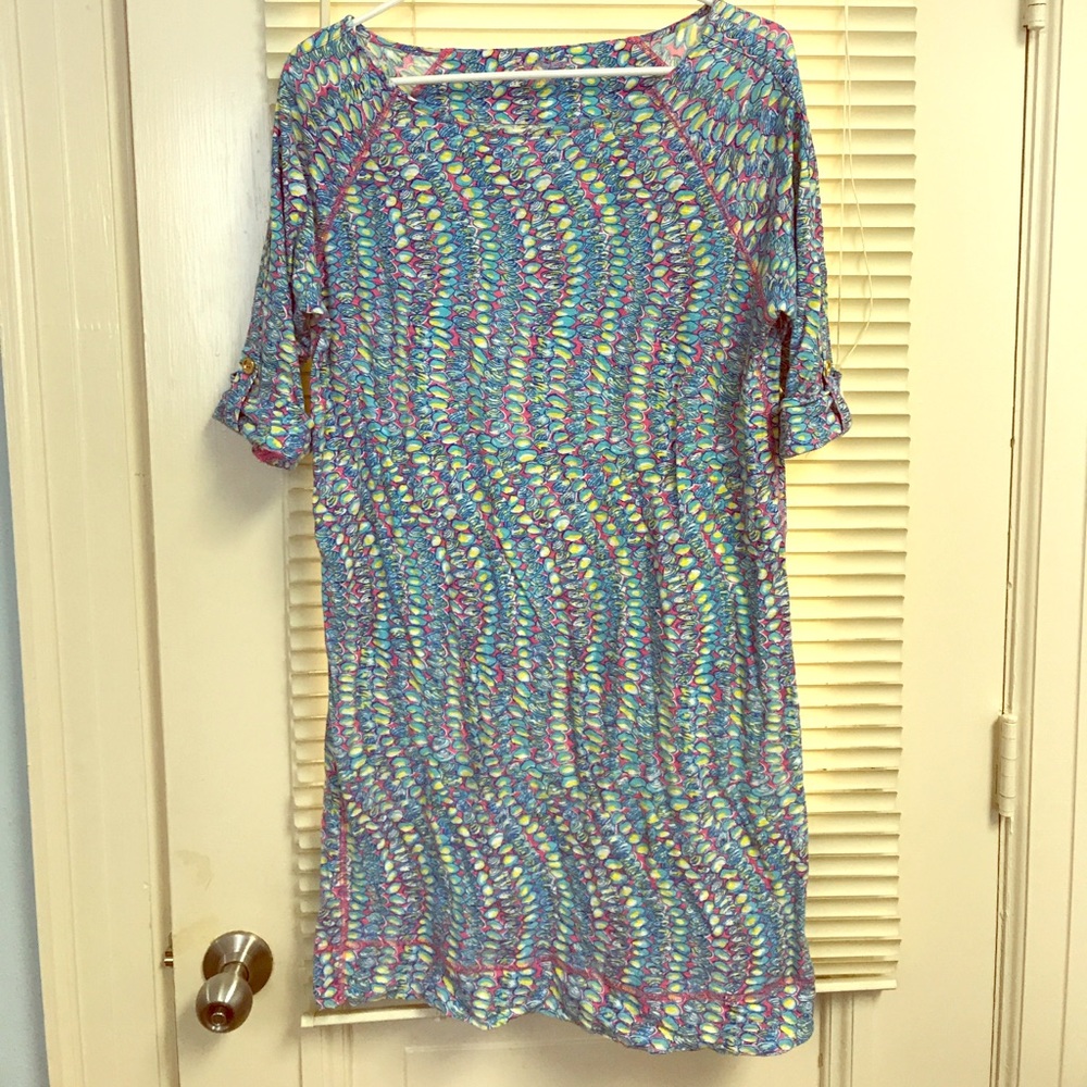 Oyster Print Lilly Pulitzer Dress