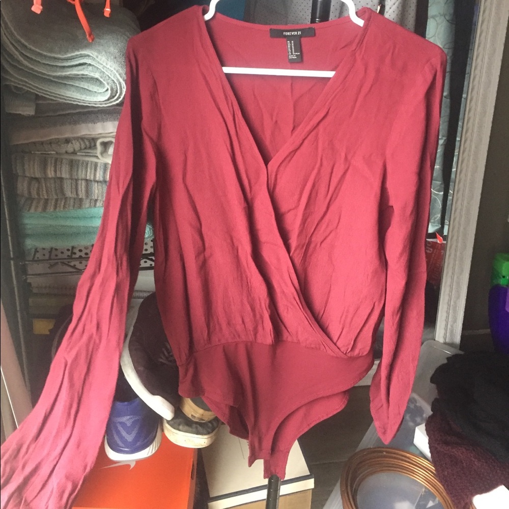 One piece dress shirt