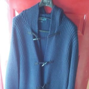 Classic Ralph Lauren Toggle Sweater Rare Find