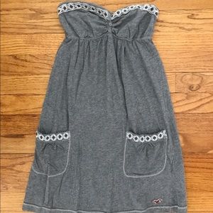Hollister strapless dress