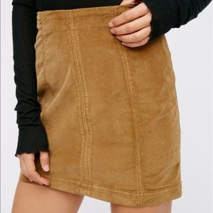 Free People Modern Femme Cord Mini Size 2