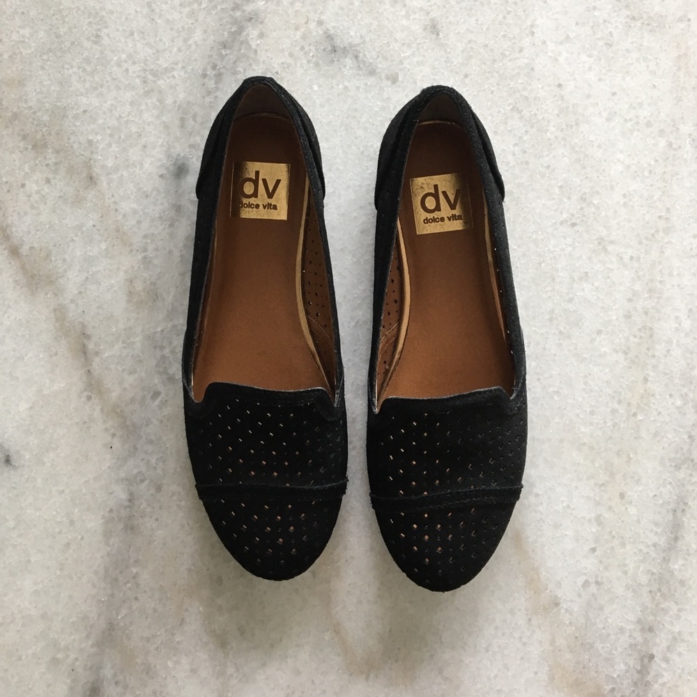 Dolce Vita Black Flats 6.5