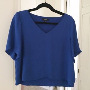 Cobalt Blue Randy Blouse Babaton