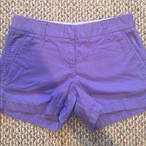 J Crew 3" chino shorts