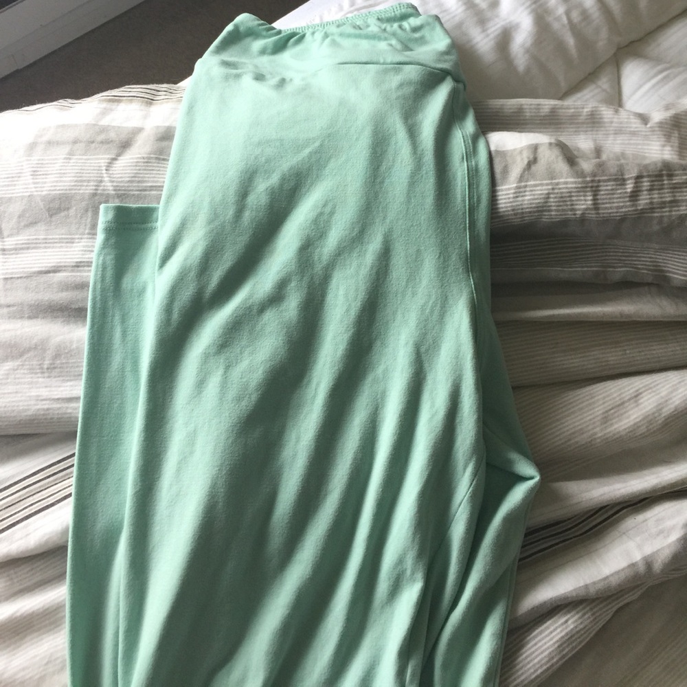 Mint green LLR leggings