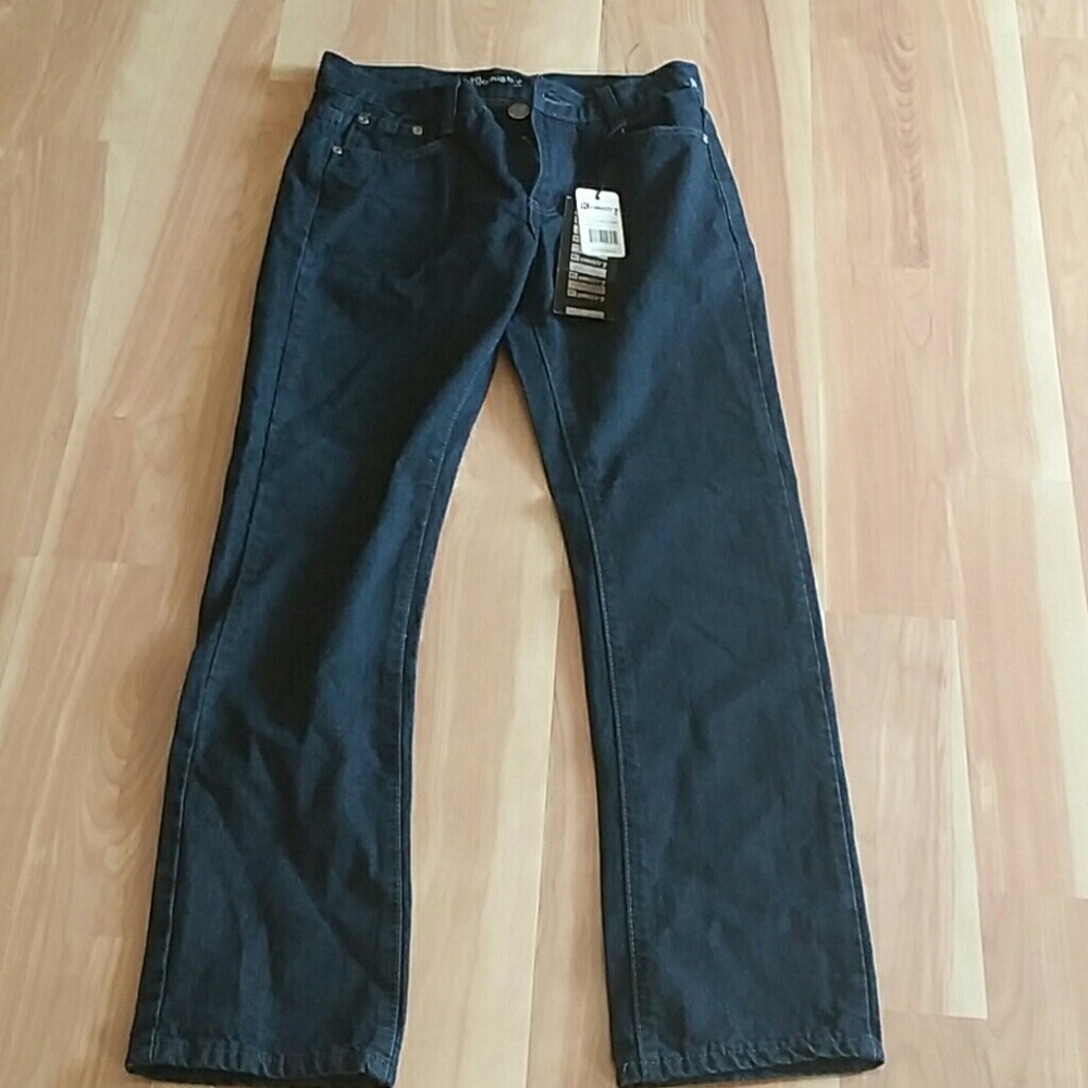 Men's dark blue jeans