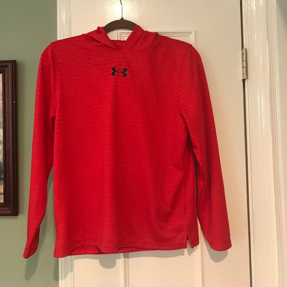 Boys red hoodie