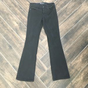 JCP bootcut black denim