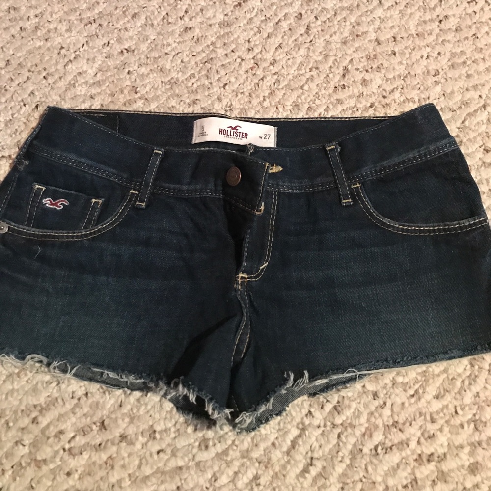 Hollister jean shorts