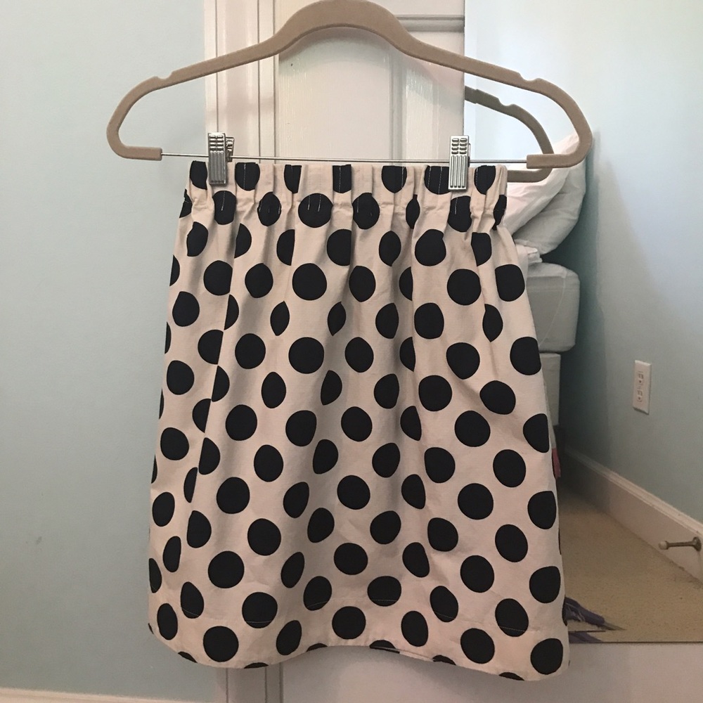 Polka dot skirt