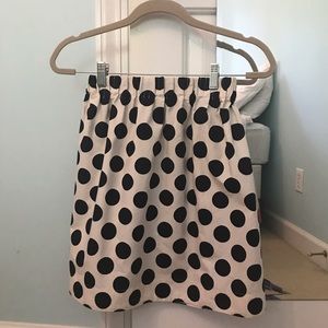 Polka dot skirt