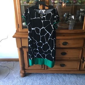 Animal print dress