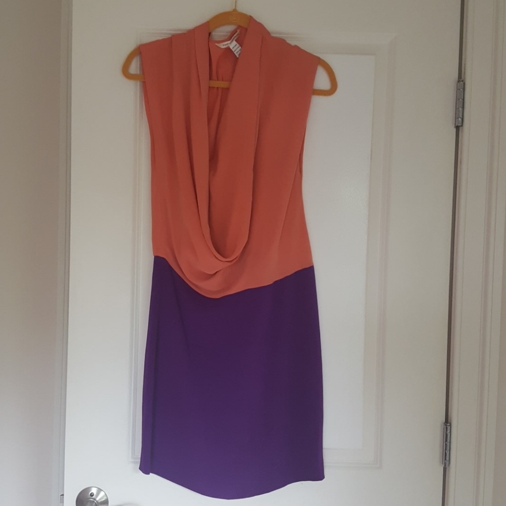 DVF mini dress.